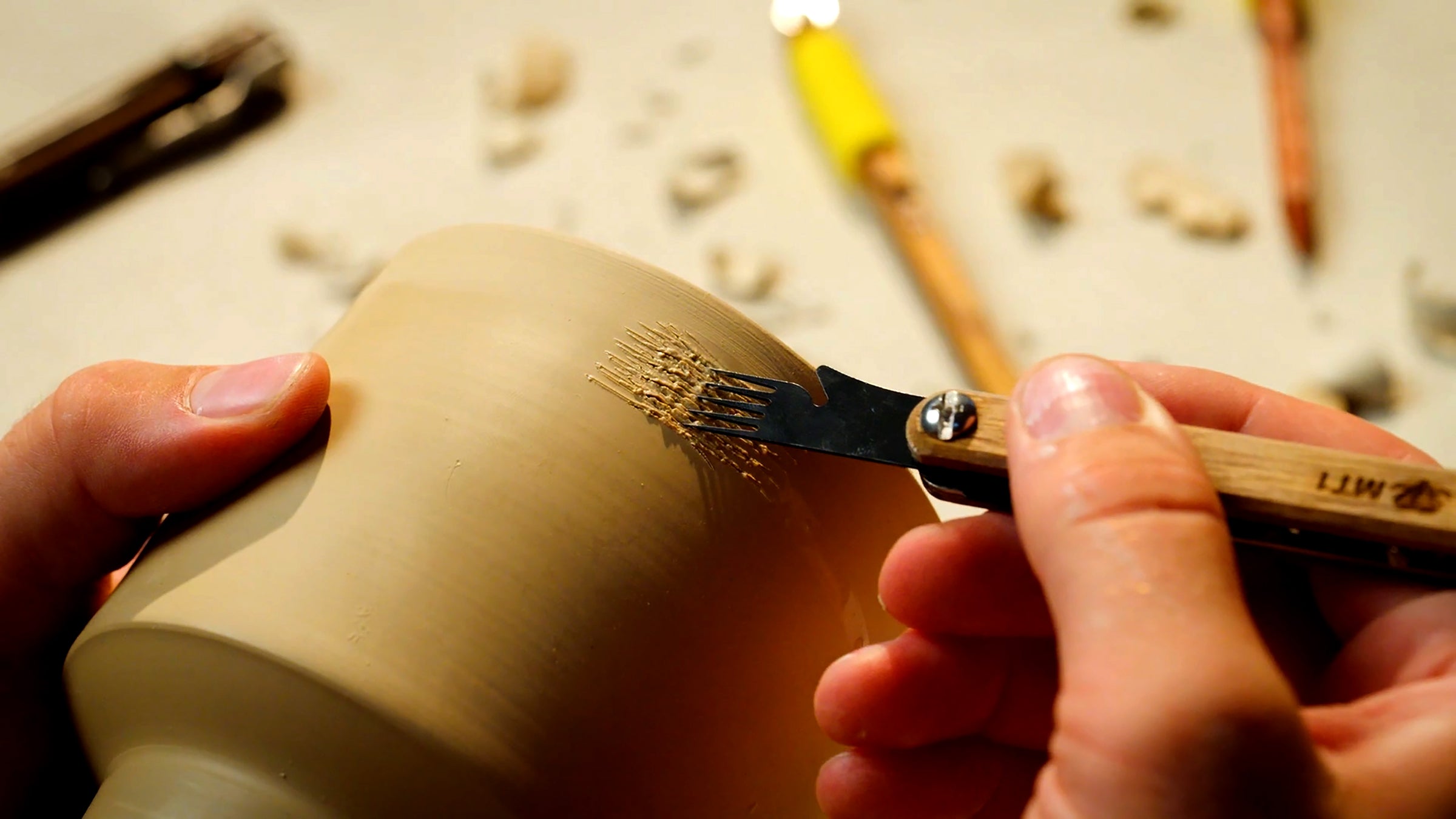 Pottery Multi-Tool & Folding Blades