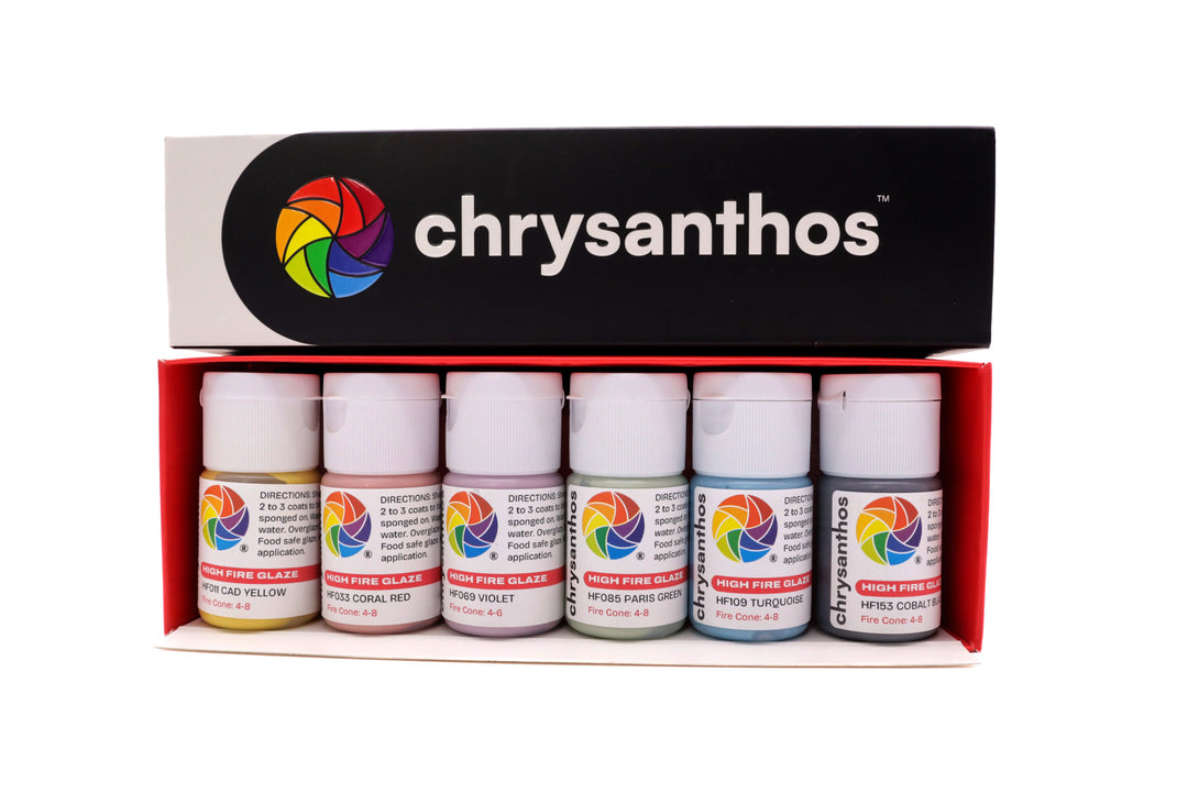 Chrysanthos Glaze High Fire Glaze Sample Pack