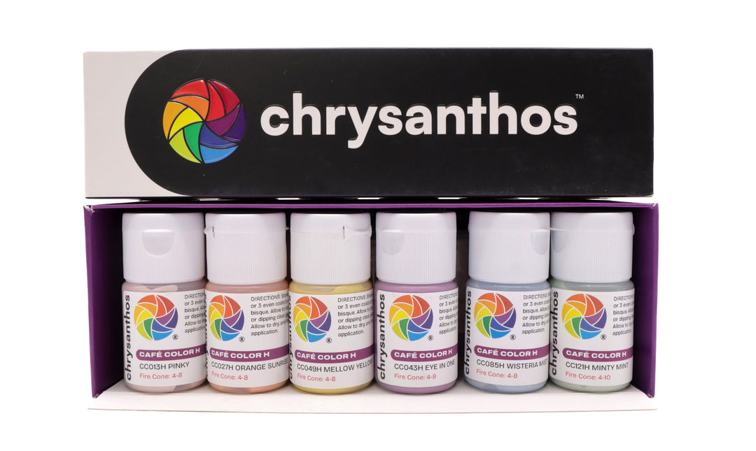Chrysanthos Glaze Cafe Color H Sample Pack