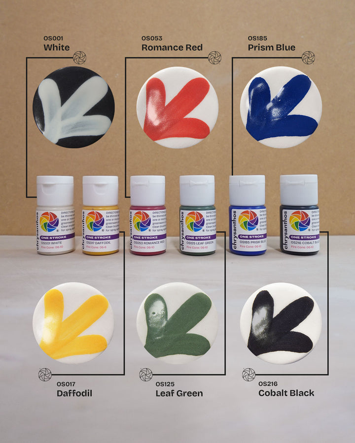 Chrysanthos Glaze One Stroke Sample Pack