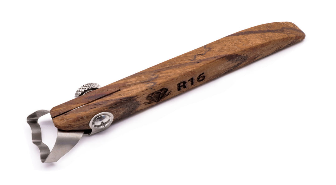 R16 Double Concave Handheld Clay Extruder Tool