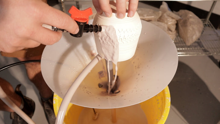 Glaze Fountain Wand In Use