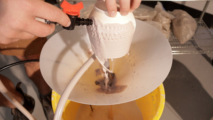 Glaze Fountain Wand In Use