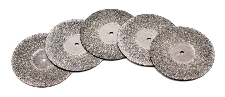 6 Piece Diamond Cut-Off Wheels w/ Mandrel Set
