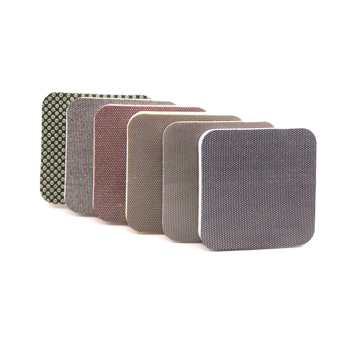 Flexible Diamond Pads with Rounded Corners