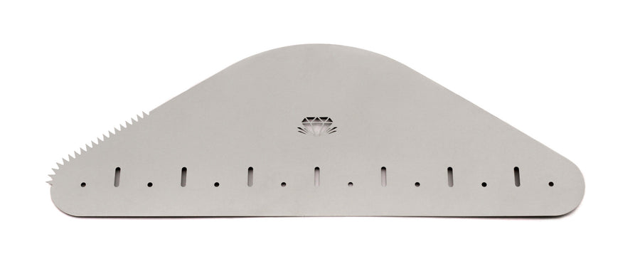Large Metal Rib for Pottery