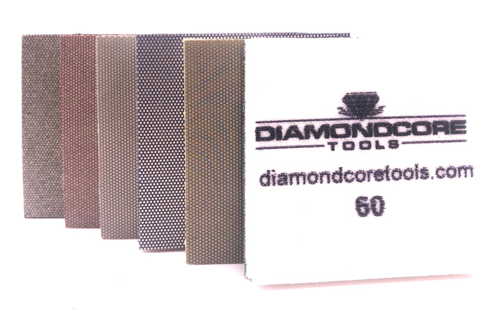 Flexible Diamond Pads with Square Corners