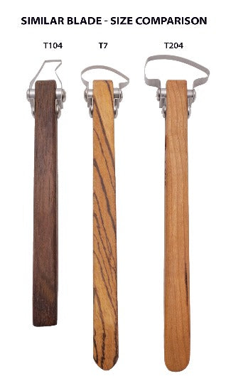 T104 Hook Extra-Small Trimming Tool Size Comparison