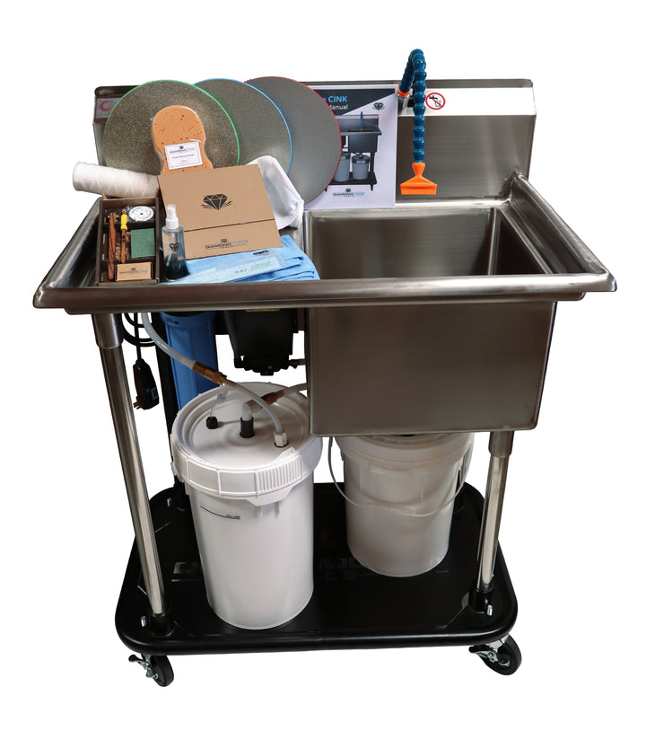 The CINK Deluxe - Mobile Clay Water Recycling System