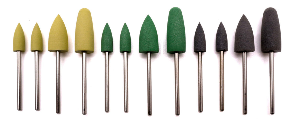 Diamond Rubber Polisher Bullet Set - DiamondCore Tools - View #8