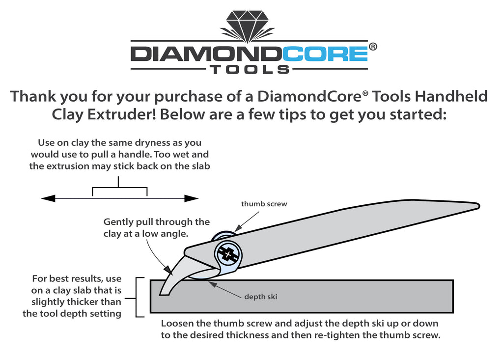 Handheld Clay Extruder Guide