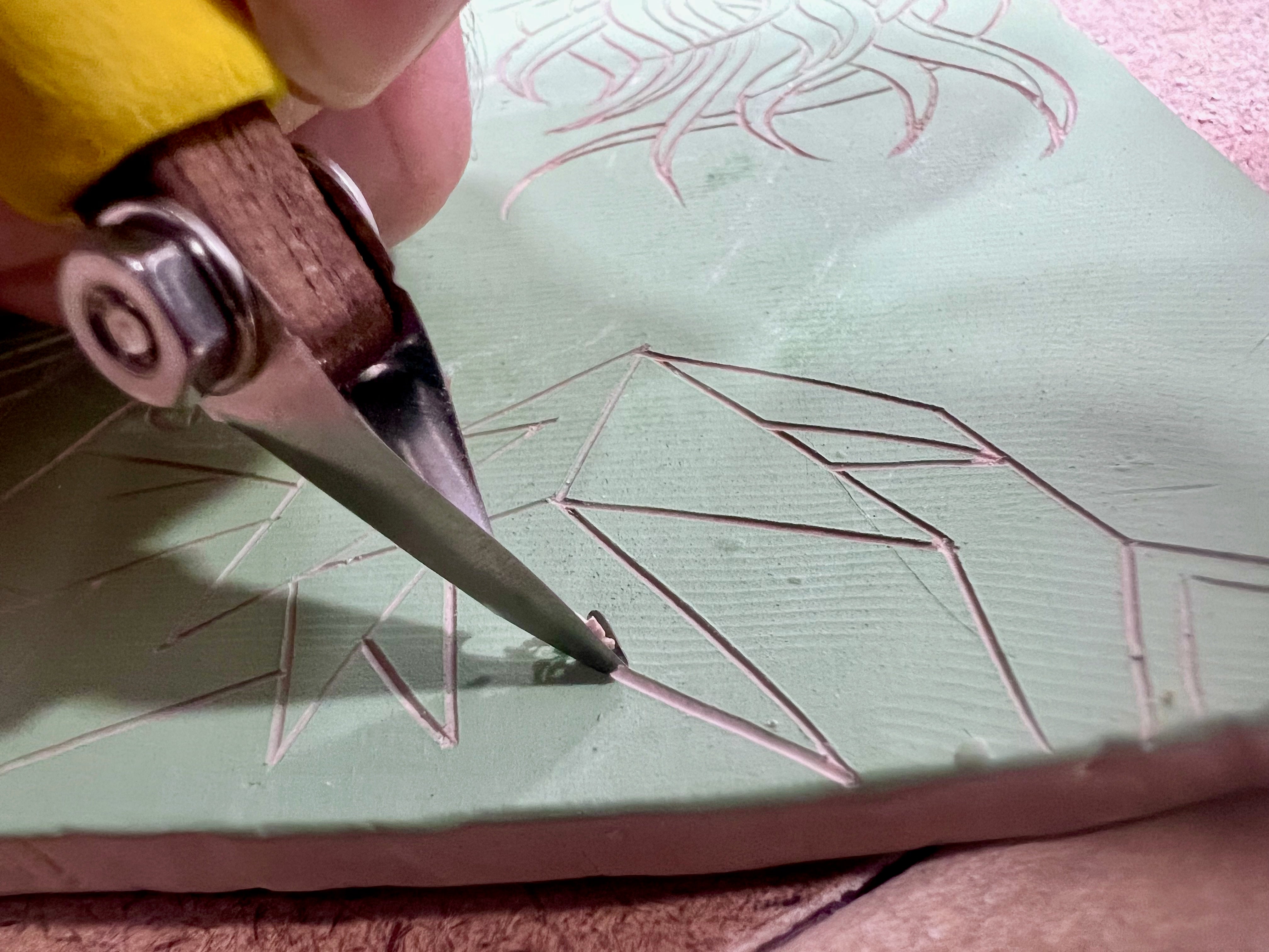FP0 Super Fine Point V Tip Carving Tool – DiamondCore Tools