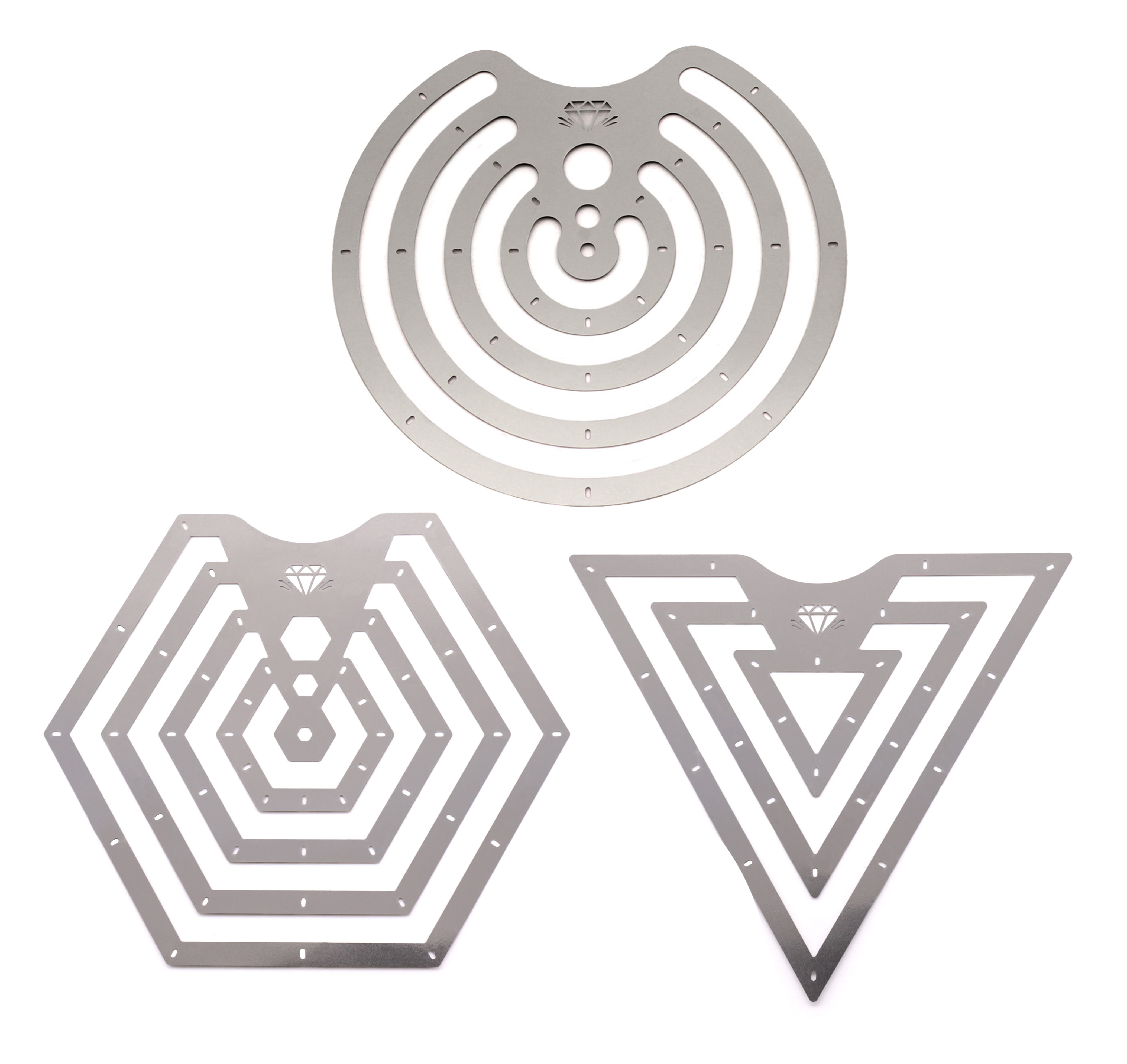 Pottery Metal Rib Set 3 - DiamondCore Tools
