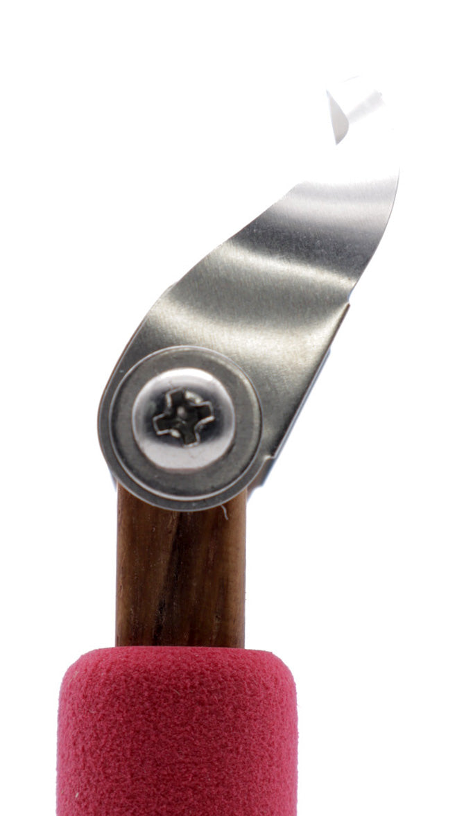 P11XW Curved Extra-Wide V Clay Carver — DiamondCore Tools