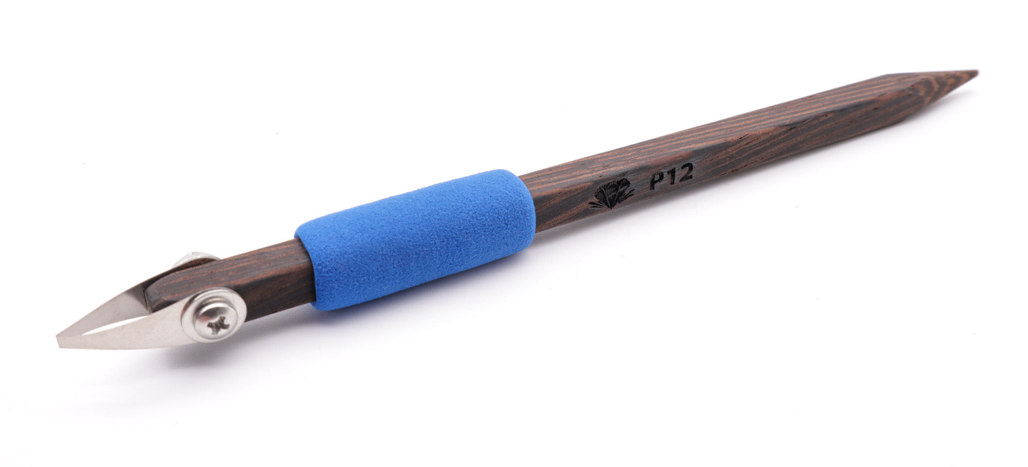 P12 Straight V Tip Clay Carving Tool - DiamondCore Tools
