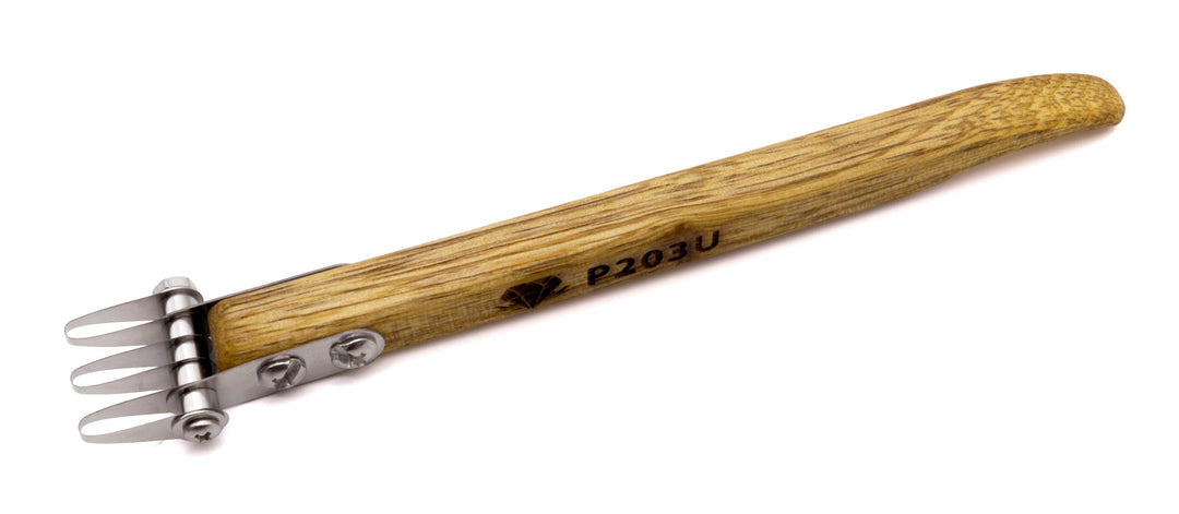 NEW!! P203U Echo Groove 3 mm U 3-Blade Spaced Carver