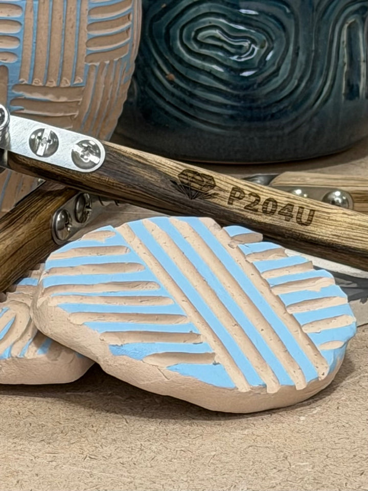 NEW!! P204U Echo Groove 3 mm U 4-Blade Spaced Carver