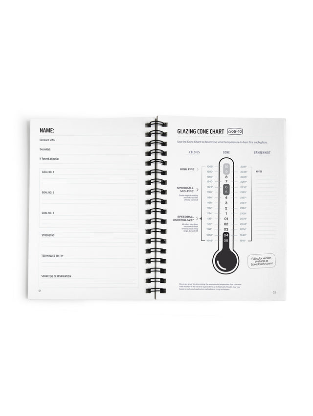 Speedball Potter's Journey Creative Journal (Sold Individually)