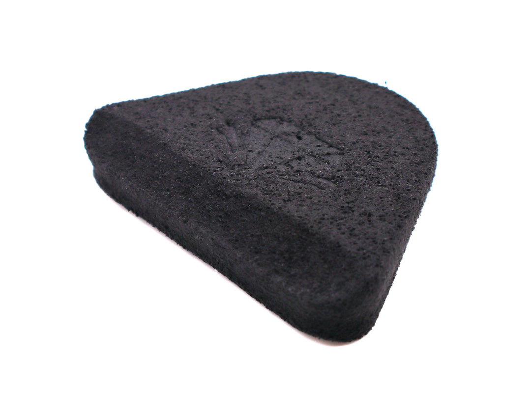 Black rough finish sponge