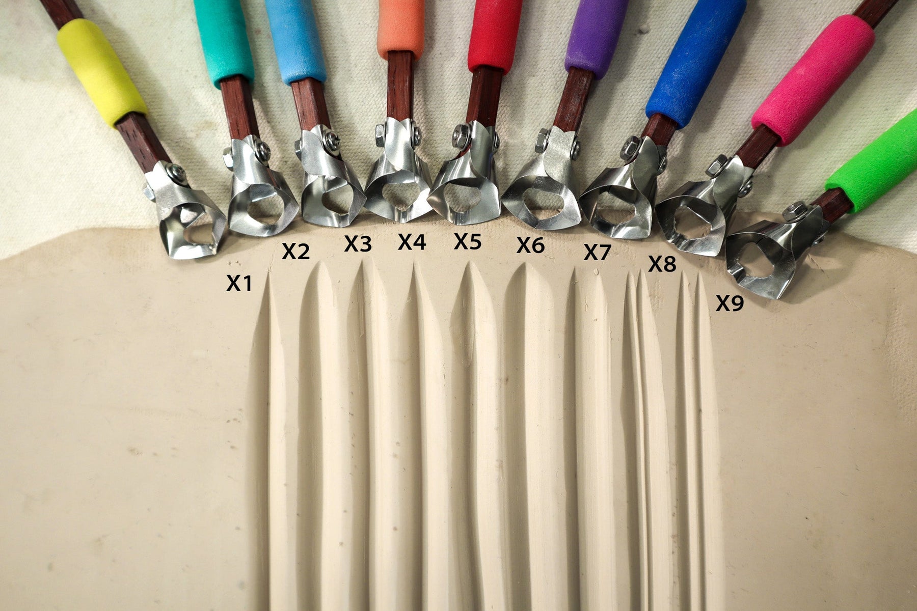 3-Piece Fluting Tools Set 3 - DiamondCore Tools