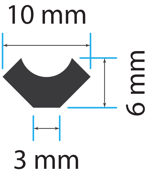 Clay Impression Stamp 5 Measurements