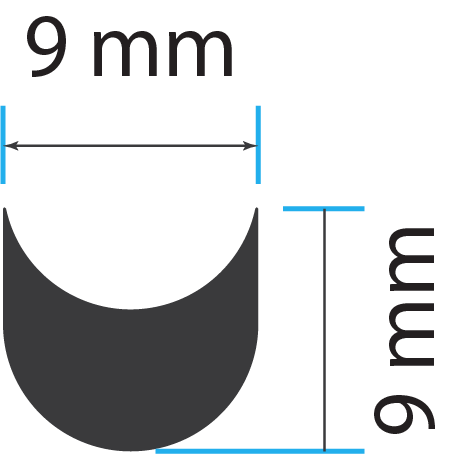 Clay Impression Stamp 8 Measurements