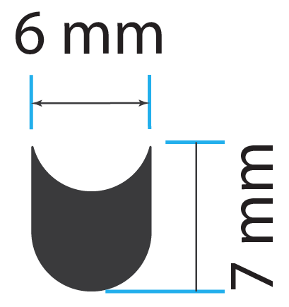 Clay Impression Stamp 9 Measurements