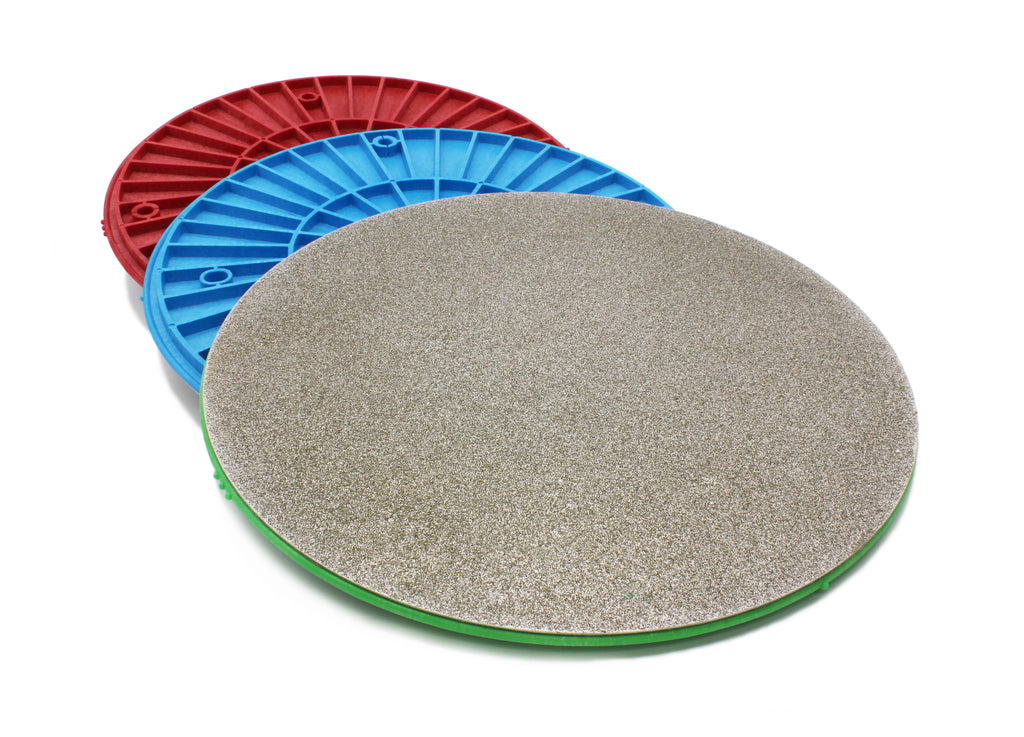 12" Diamond Grinding Disc on 12" Bat